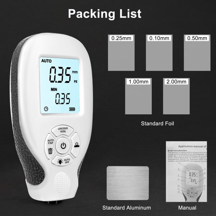 Máy đo độ dày lớp sơn chống trượt độ chính xác cao