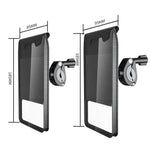 Túi đựng điện thoại chống nước gắn xe đạp, xe máy, giá đỡ tay lái, gương, size L, XL