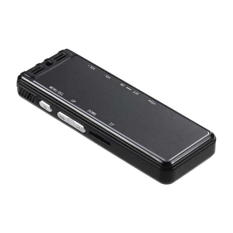 Máy ghi âm phỏng vấn màn hình LED 0.8 inch SK6, máy nghe nhạc MP3 sạc USB, không có bộ nhớ, 32GB