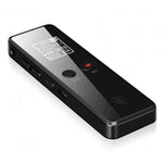 Máy ghi âm mini HD phỏng vấn màn hình LCD 0.9 inch, máy nghe nhạc MP3 sạc USB, 8GB, 16GB, 32GB, 64GB
