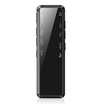 Máy ghi âm mini HD phỏng vấn màn hình LCD 0.9 inch, máy nghe nhạc MP3 sạc USB, 8GB, 16GB, 32GB, 64GB
