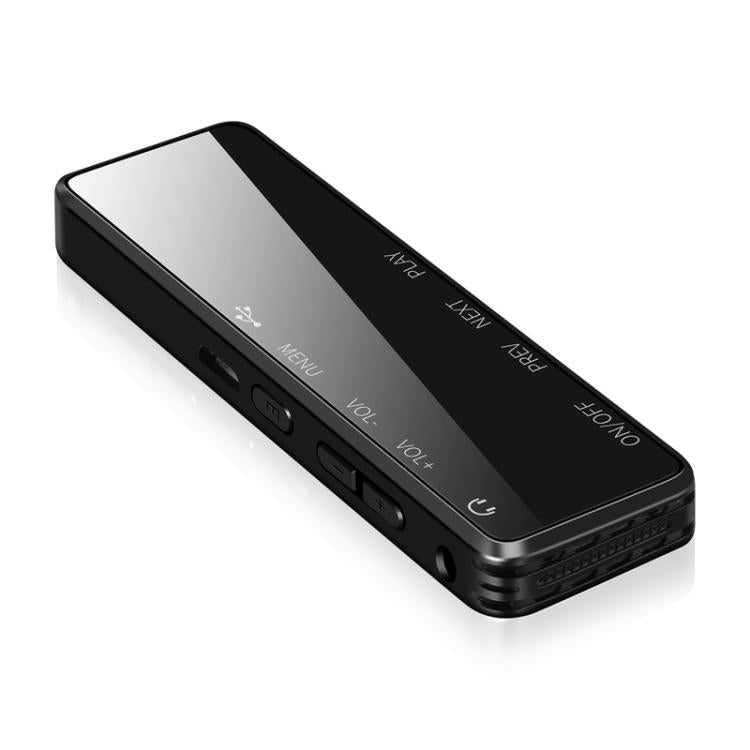 Máy ghi âm mini HD phỏng vấn màn hình LCD 0.9 inch, máy nghe nhạc MP3 sạc USB, 8GB, 16GB, 32GB, 64GB