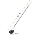 Bàn chải bể cá cán dài làm sạch tảo, dụng cụ làm sạch thành trong bể cá, 95cm, 125cm, 157cm