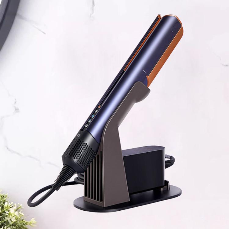 Giá đỡ thẳng đứng để bàn cho máy duỗi tóc Dyson Airstrait HT01 có ngăn sạc và lưu trữ