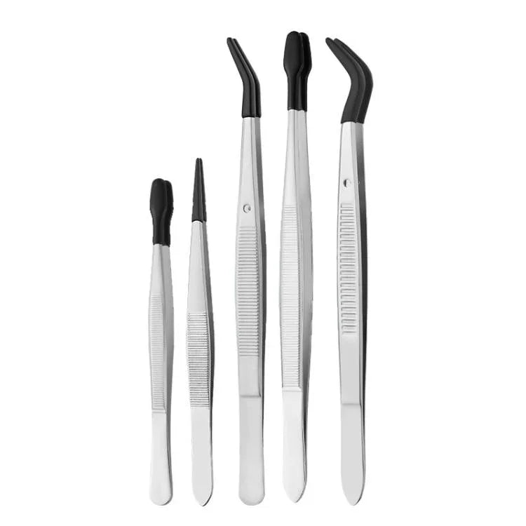 Bộ kẹp mi giả bằng thép không gỉ, kẹp hỗ trợ mi giả, 6 chiếc/bộ, 5 chiếc/bộ, 4 chiếc/bộ, 3 chiếc/bộ, 2 chiếc/bộ, đầu khuỷu đôi, đầu khuỷu đơn, đầu nhọn, đầu phẳng nhỏ, đầu nghiêng nhỏ, đầu phẳng lớn