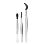 Bộ kẹp mi giả bằng thép không gỉ, kẹp hỗ trợ mi giả, 6 chiếc/bộ, 5 chiếc/bộ, 4 chiếc/bộ, 3 chiếc/bộ, 2 chiếc/bộ, đầu khuỷu đôi, đầu khuỷu đơn, đầu nhọn, đầu phẳng nhỏ, đầu nghiêng nhỏ, đầu phẳng lớn