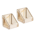 2 chiếc/gói giá đựng gel tắm dầu gội gắn tường có thể điều chỉnh khoảng cách lỗ