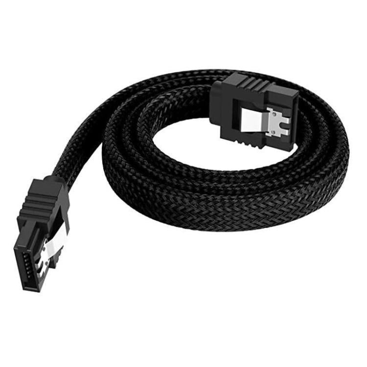 Cáp nguồn ổ cứng máy tính SATA3.0 có lớp bọc nhôm chống nhiễu, dài 0.5m