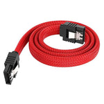 Cáp nguồn ổ cứng máy tính SATA3.0 có lớp bọc nhôm chống nhiễu, dài 0.5m