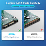 Cáp nguồn ổ cứng máy tính SATA3.0 có lớp bọc nhôm chống nhiễu, dài 0.5m