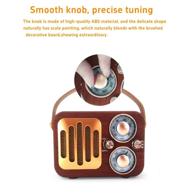 Loa Bluetooth đa chức năng phong cách cổ điển, trang trí âm thanh cầm tay, họa tiết sóng, sọc ngang, bề mặt dệt, lưới dọc