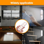 Đèn tủ LED cảm biến chuyển động từ tính có thể sạc lại, 20 LED, 3 nhiệt độ màu, A68-3A-11cm