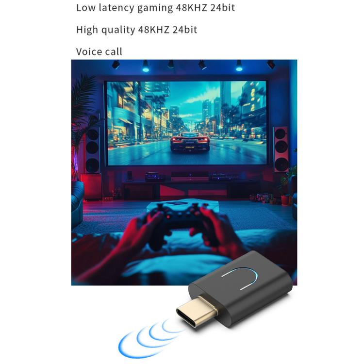 Universal Mobile Phone Computer Type-C Bluetooth Audio Transmitter