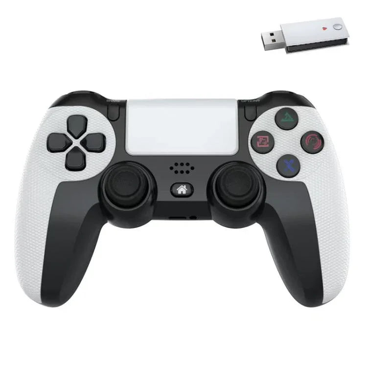 Tay cầm chơi game không dây 2.4G, động cơ kép, rung kép 6 trục cho PS4 / PS5 / Android / iOS / PC