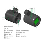 Ống nhòm nhìn ban đêm ngoài trời 350m 1-10X thiết bị nhìn ban đêm kính thiên văn HD 1080P