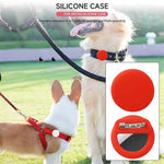 Ốp silicone tròn cho AirTag thế hệ 2 / AirTag thế hệ 1, kèm ghim an toàn giấu bên trong quần áo, giày dép