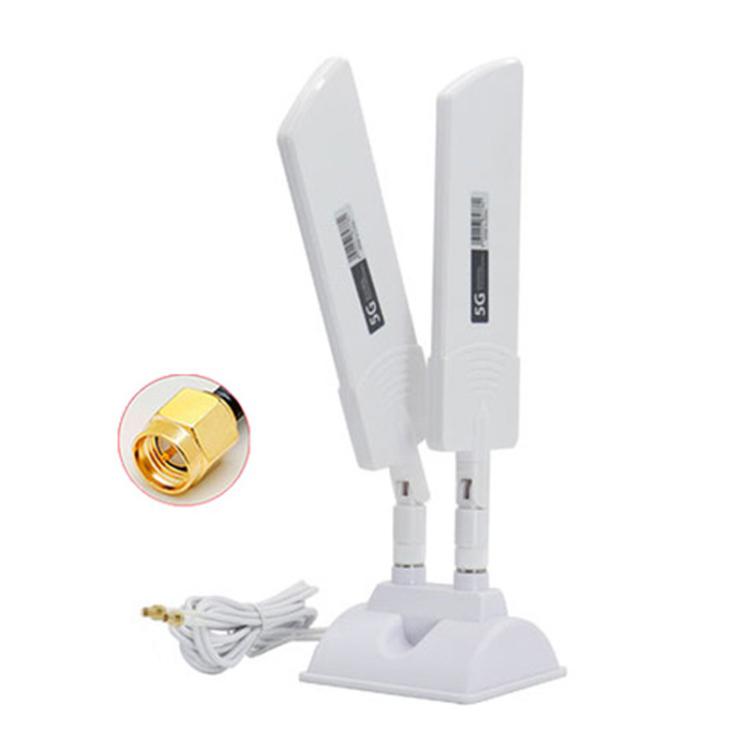 Ăng-ten ngoài 42dbi 5G cho router, tăng phạm vi phủ sóng WiFi ngoài trời, SMA đực màu đen, TS9 đen, SMA đực trắng, TS9 trắng