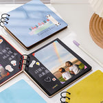 Album kỷ niệm vuông bằng gỗ tự làm cho trẻ em, album ảnh tăng trưởng, sách ảnh hoạt hình, bạn thân nhất, hạnh phúc, chỉ dành cho bạn, tình yêu mãi mãi