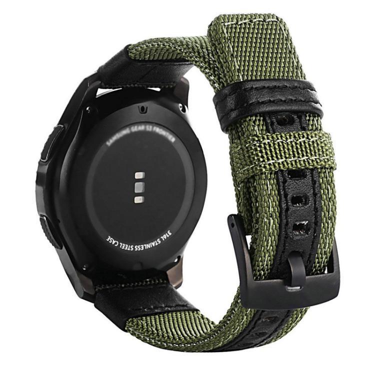 Dây đồng hồ nylon điều chỉnh tháo nhanh cho Samsung Gear S3 Frontier / Classic, 20mm, 22mm