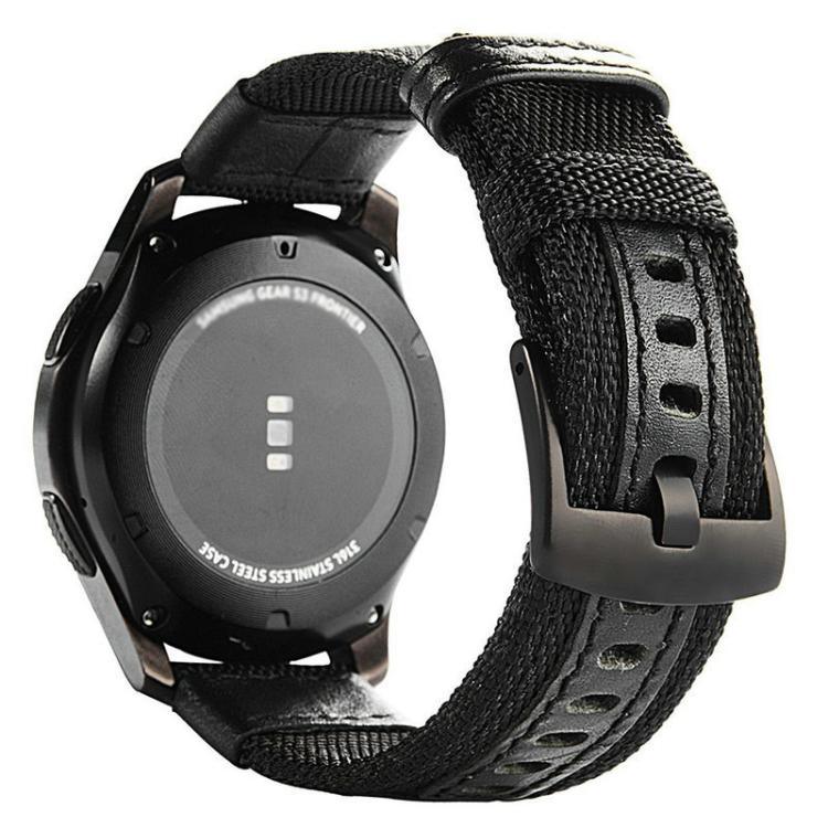 For Samsung Gear S3 Frontier / Classic Smart Quick Release Adjustable Nylon Watch Band, 20mm, 22mm