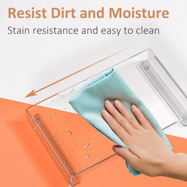 Kệ đựng bàn trang điểm bằng khay acrylic, 1 cái, 2 cái
