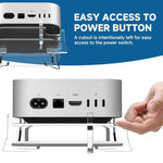 For MAC Mini M4 Desktop Acrylic Storage Bracket, For MAC Mini M4