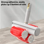 Cây lăn bụi quần áo có thể bóc lớp keo, 16cm màu xanh dương, 16cm màu trắng, 16cm màu xanh lá, 24cm màu xanh dương, 24cm màu trắng, 24cm màu xanh lá