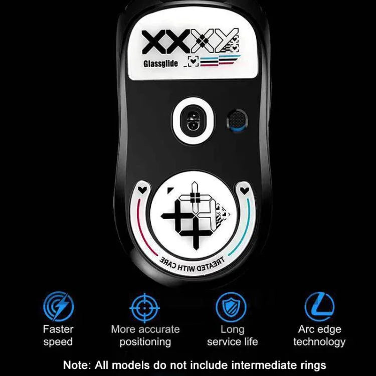 Miếng dán chân chuột kính Logitech GPW chống trượt, giúp chuột trượt mượt