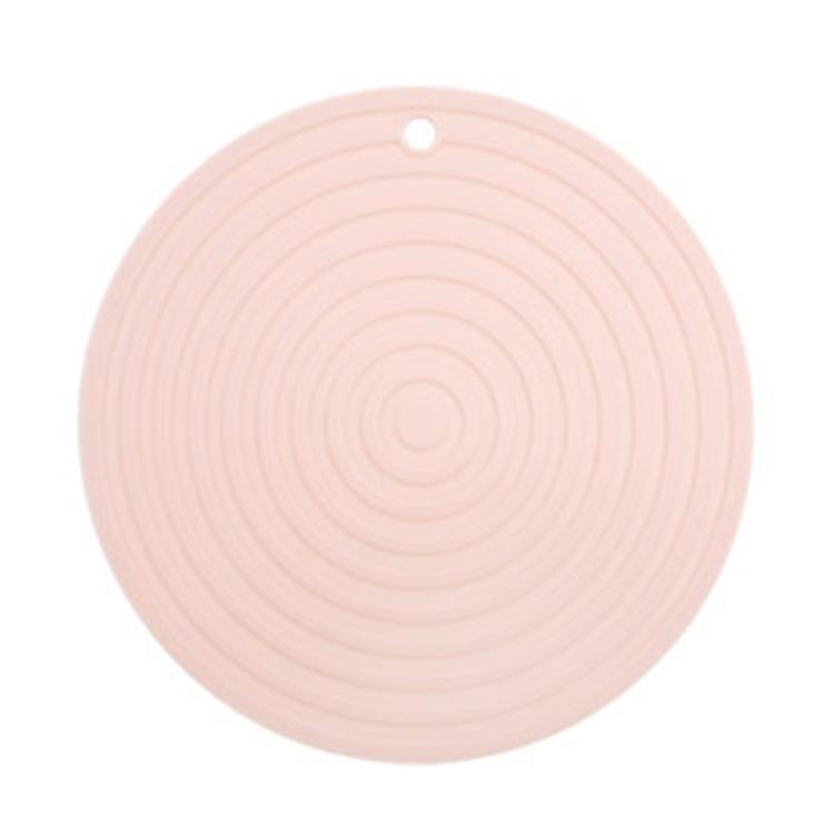 Thảm cách nhiệt tròn bằng silicone an toàn thực phẩm chống bỏng và chống trượt cho nhà bếp