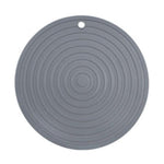 Thảm cách nhiệt tròn bằng silicone an toàn thực phẩm chống bỏng và chống trượt cho nhà bếp