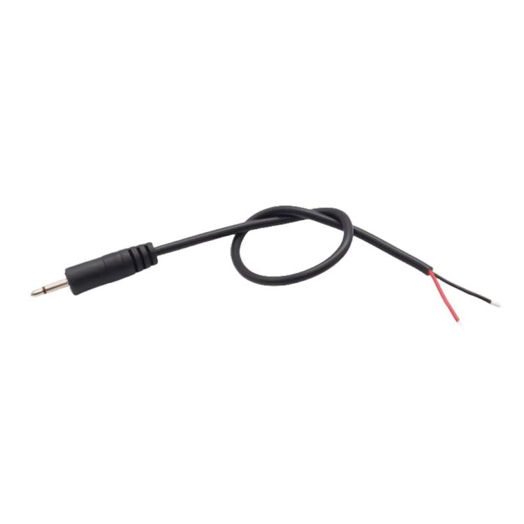 Cáp đơn Mono 2 chân AUX đầu đơn dây loa dây nguồn âm thanh, dài 25cm, đực 2.5mm, cái 2.5mm, đực 3.5mm, cái 3.5mm