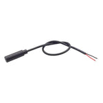 Cáp đơn Mono 2 chân AUX đầu đơn dây loa dây nguồn âm thanh, dài 25cm, đực 2.5mm, cái 2.5mm, đực 3.5mm, cái 3.5mm
