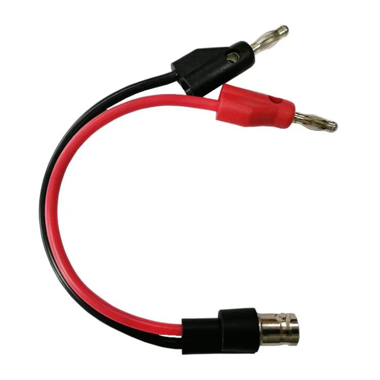 Cáp thử nghiệm BNC sang phích cắm chuối, cáp kết nối nguồn tín hiệu xếp chồng