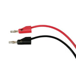 Cáp thử nghiệm BNC sang phích cắm chuối, cáp kết nối nguồn tín hiệu xếp chồng