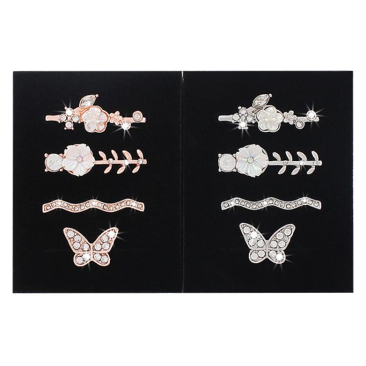Bộ 4 chiếc / Bộ dây đeo đồng hồ thông minh silicone rộng 22mm với vòng trang trí kim loại