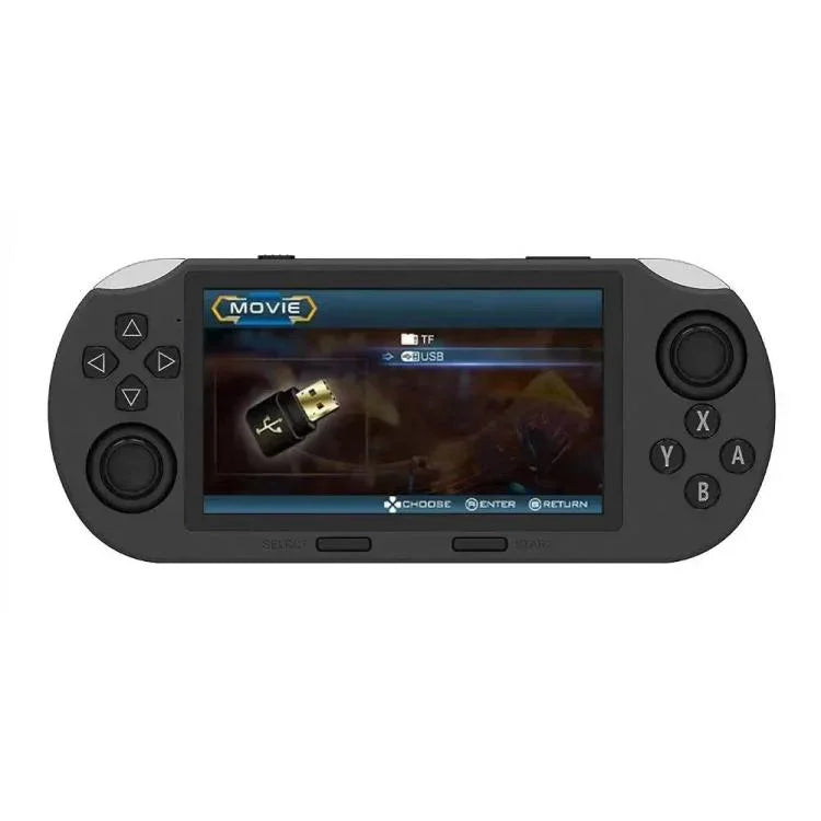 Máy Chơi Game Cầm Tay Màn Hình IPS 4.5 inch 64G Tích Hợp 20000 Trò Chơi, SF3000, SF3000 Kèm 2 Tay Cầm