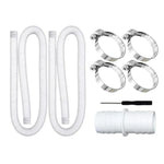 Ống hồ bơi 32mm + đầu nối + tua vít cho Intex 300 GPH/530 GPH, ống trắng dài 1.5m, ống xanh dài 1.5m, ống xanh dài 1m, ống trắng dài 1m