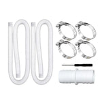 Ống hồ bơi 32mm + đầu nối + tua vít cho Intex 300 GPH/530 GPH, ống trắng dài 1.5m, ống xanh dài 1.5m, ống xanh dài 1m, ống trắng dài 1m