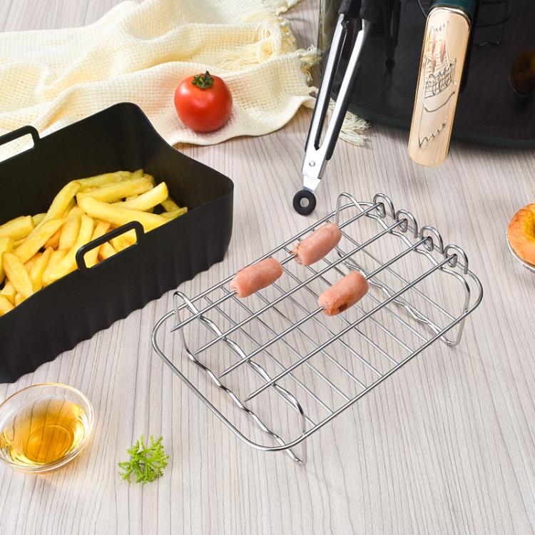 Air Fryer Accessories Set Airfryer Mold Liner Reusable Oven Grill Baking Rack, 20 In 1, 22 In 1, 25 In 1