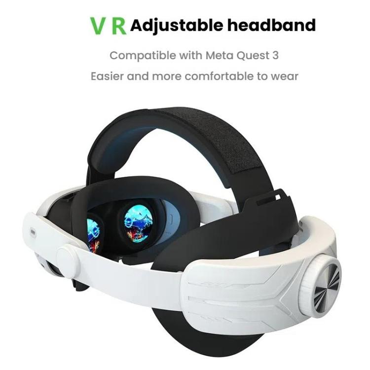 Dây đeo đầu điều chỉnh không gây áp lực mặt cho Meta Quest 3 / 3S, phụ kiện dây đeo VR