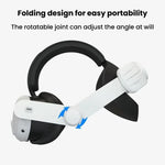 Dây đeo đầu điều chỉnh không gây áp lực mặt cho Meta Quest 3 / 3S, phụ kiện dây đeo VR