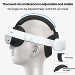 Dây đeo đầu điều chỉnh không gây áp lực mặt cho Meta Quest 3 / 3S, phụ kiện dây đeo VR
