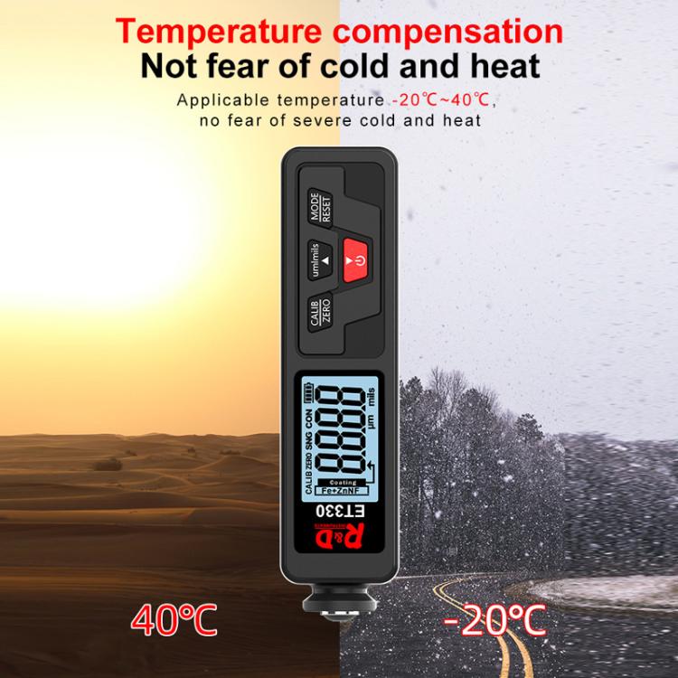 Máy đo độ dày lớp phủ sơn ba mục đích Mingzheng sắt nhôm kẽm