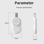 Sạc không dây thông minh Type-C từ tính di động cho Apple Watch 1/2/3/4/5/6/7/8/9/10/SE