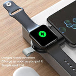 Sạc không dây thông minh Type-C từ tính di động cho Apple Watch 1/2/3/4/5/6/7/8/9/10/SE