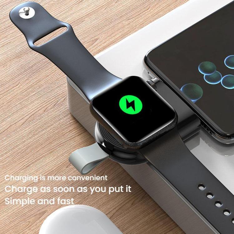 Sạc không dây thông minh Type-C từ tính di động cho Apple Watch 1/2/3/4/5/6/7/8/9/10/SE