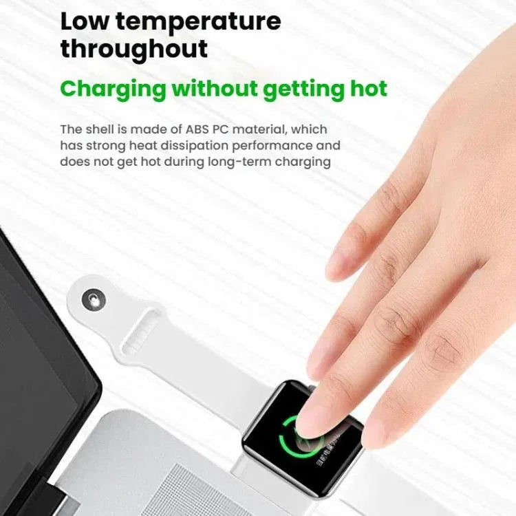 Sạc không dây từ tính USB di động cho Apple Watch 1/2/3/4/5/6/7/8/9/10/SE