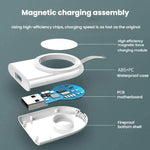 Sạc không dây từ tính USB di động cho Apple Watch 1/2/3/4/5/6/7/8/9/10/SE