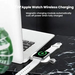Sạc không dây từ tính USB di động cho Apple Watch 1/2/3/4/5/6/7/8/9/10/SE