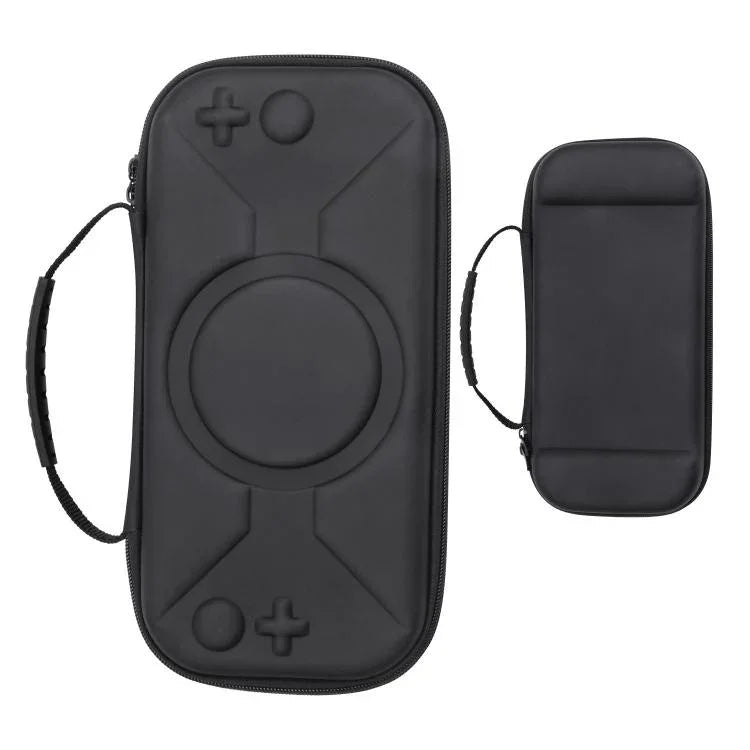 Túi đựng di động họa tiết O-Pattern cho Nintendo Switch 2, Túi PU O-Pattern Đen, Túi vải O-Pattern Xám